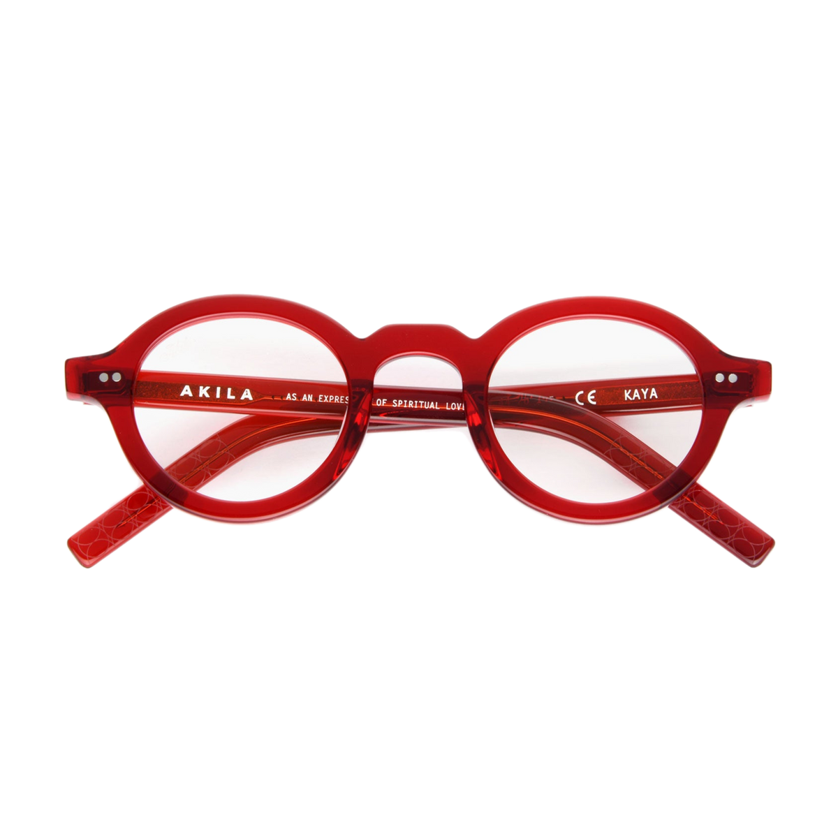 Akila | Kaya Optical | Cherry Acetate & Blue-Light Blocking