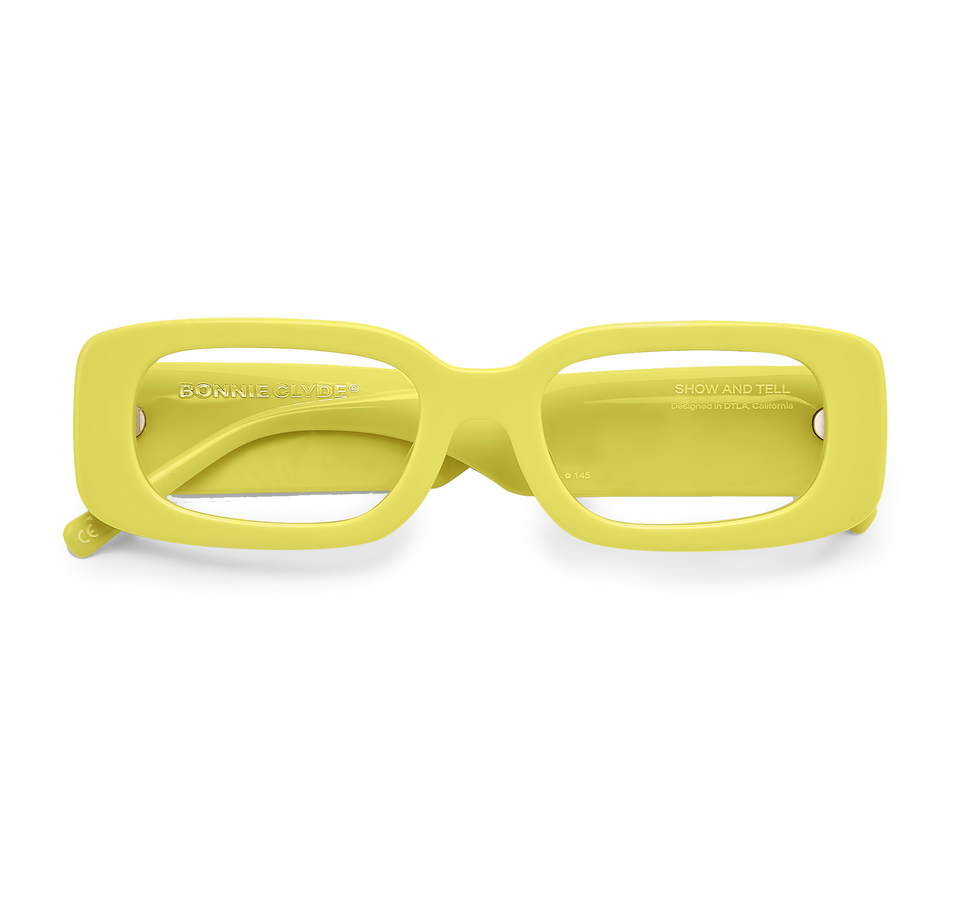 Show and Tell Optical / Yellow & Clear