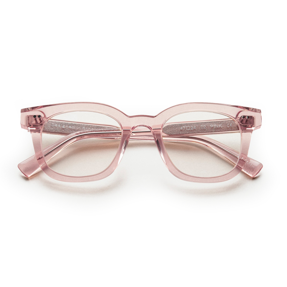 02 Core Optical / Pink & Clear Lens