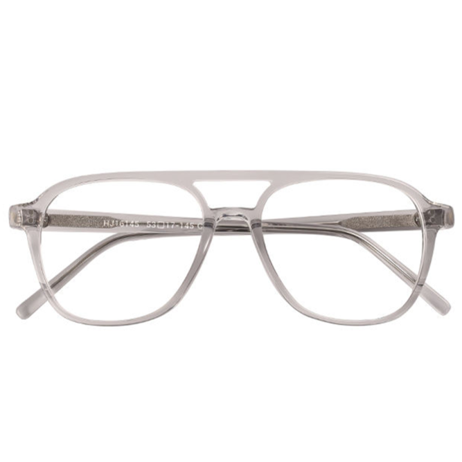 Oscar Optical / Grey Acetate & Prescription Lens