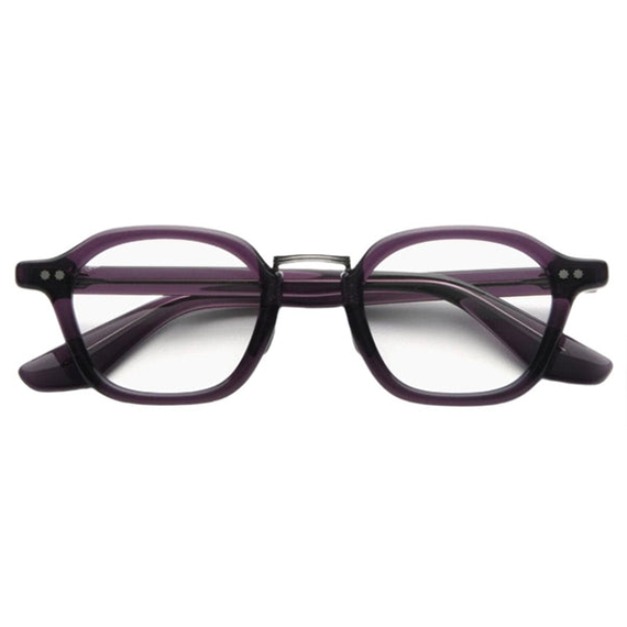 Iris Optical / Purple Acetate & Clear Lens