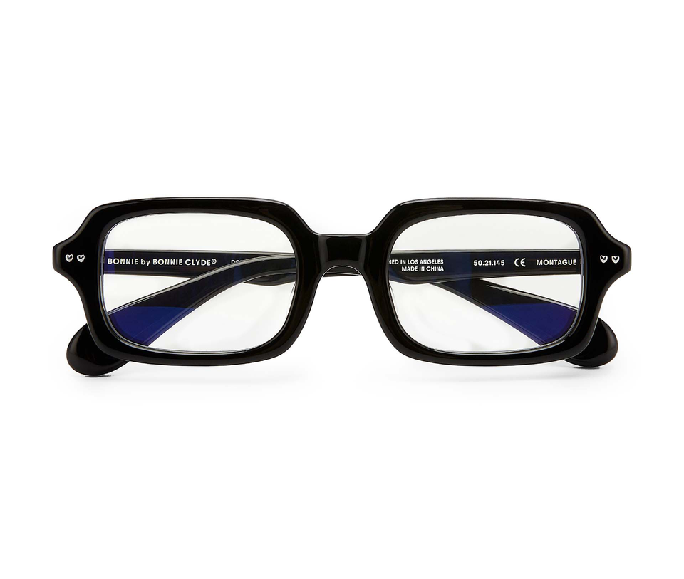 Montague Optical / Black & Clear Lens