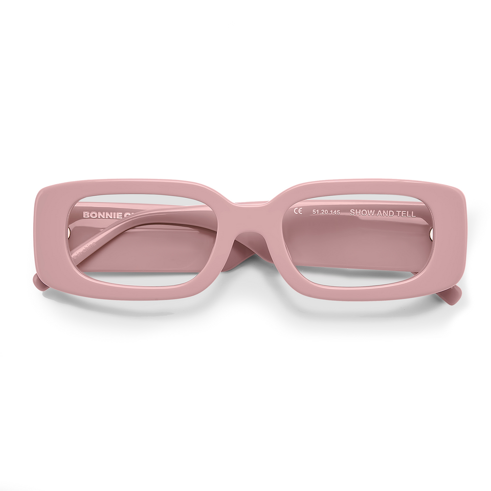 Show and Tell Optical / Pink & Clear