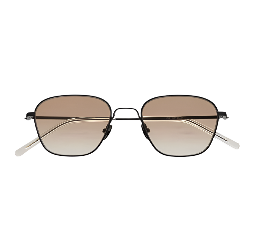 Otis / Matte Black Steel & Brown Gradient Lens