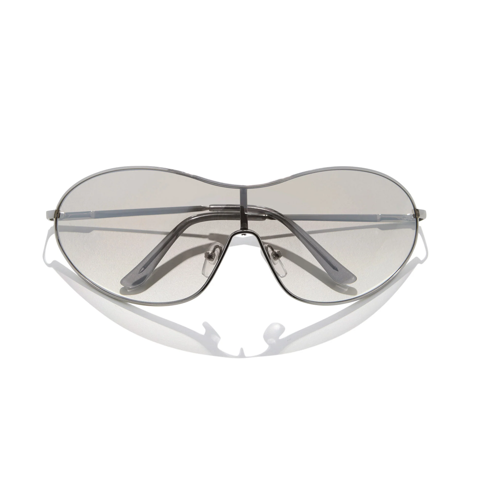 Ruse / Polished Silver & Cloud Lens