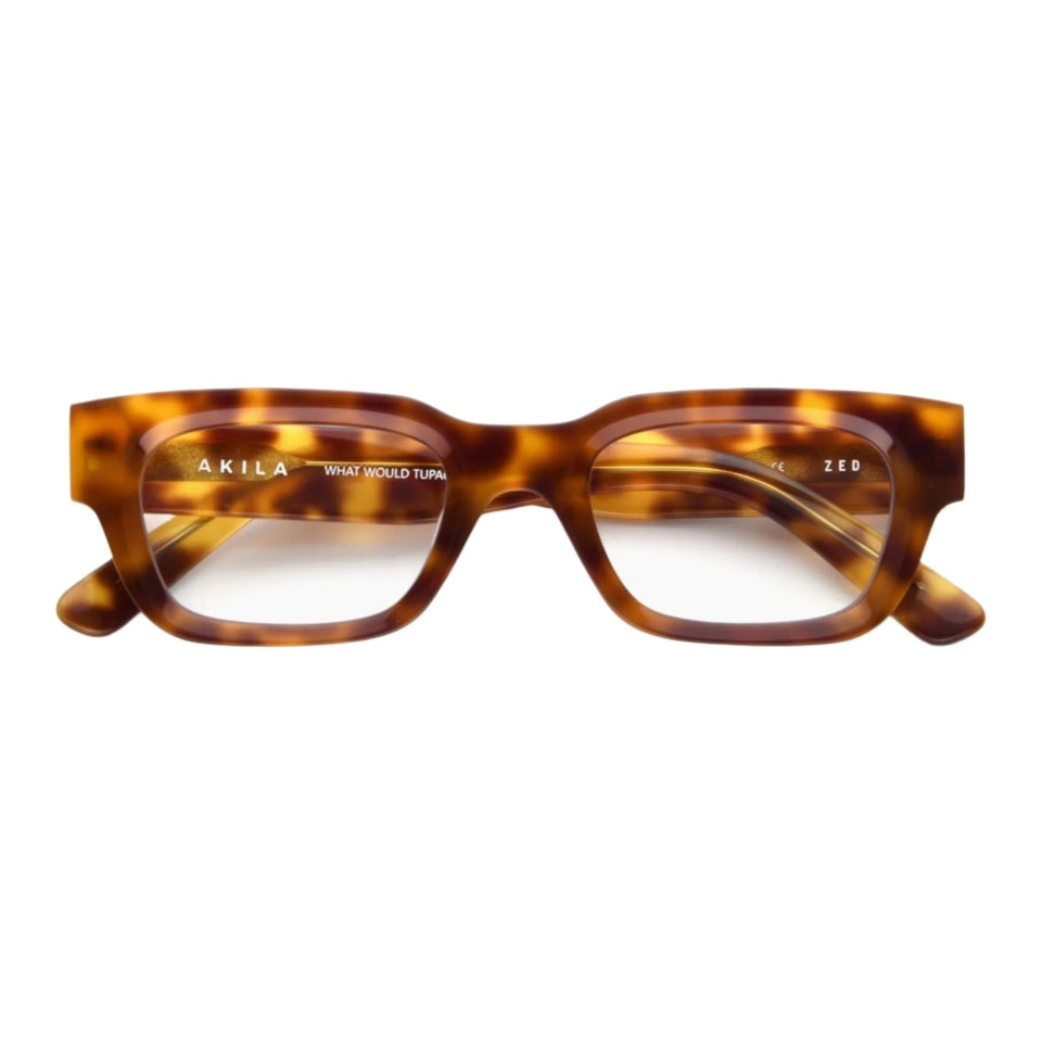 Zed Optical / Havana Acetate & Blue-Light Blocking Lens